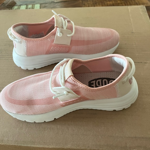 Hey Dude Shoes Hey Dude Tennis Shoes Size 7 Pink New Poshmark